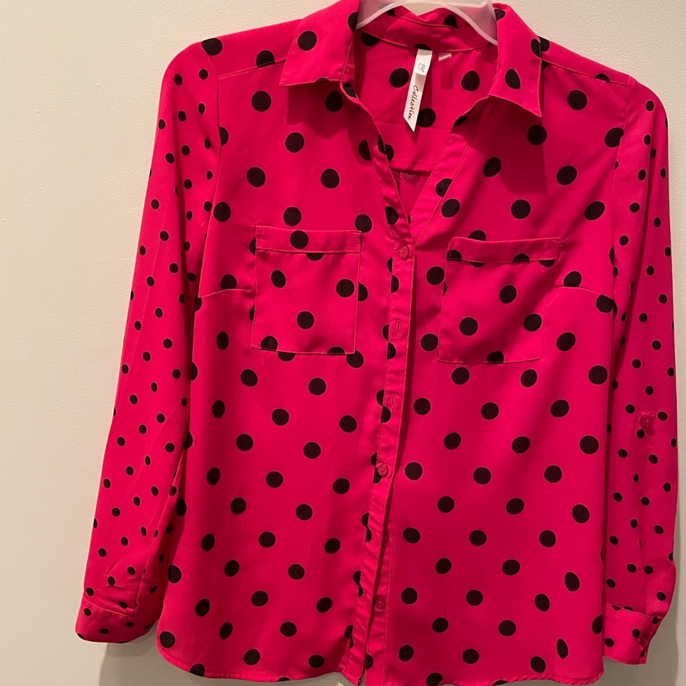 Blouse XS Polyester crepe. Excellent used condition